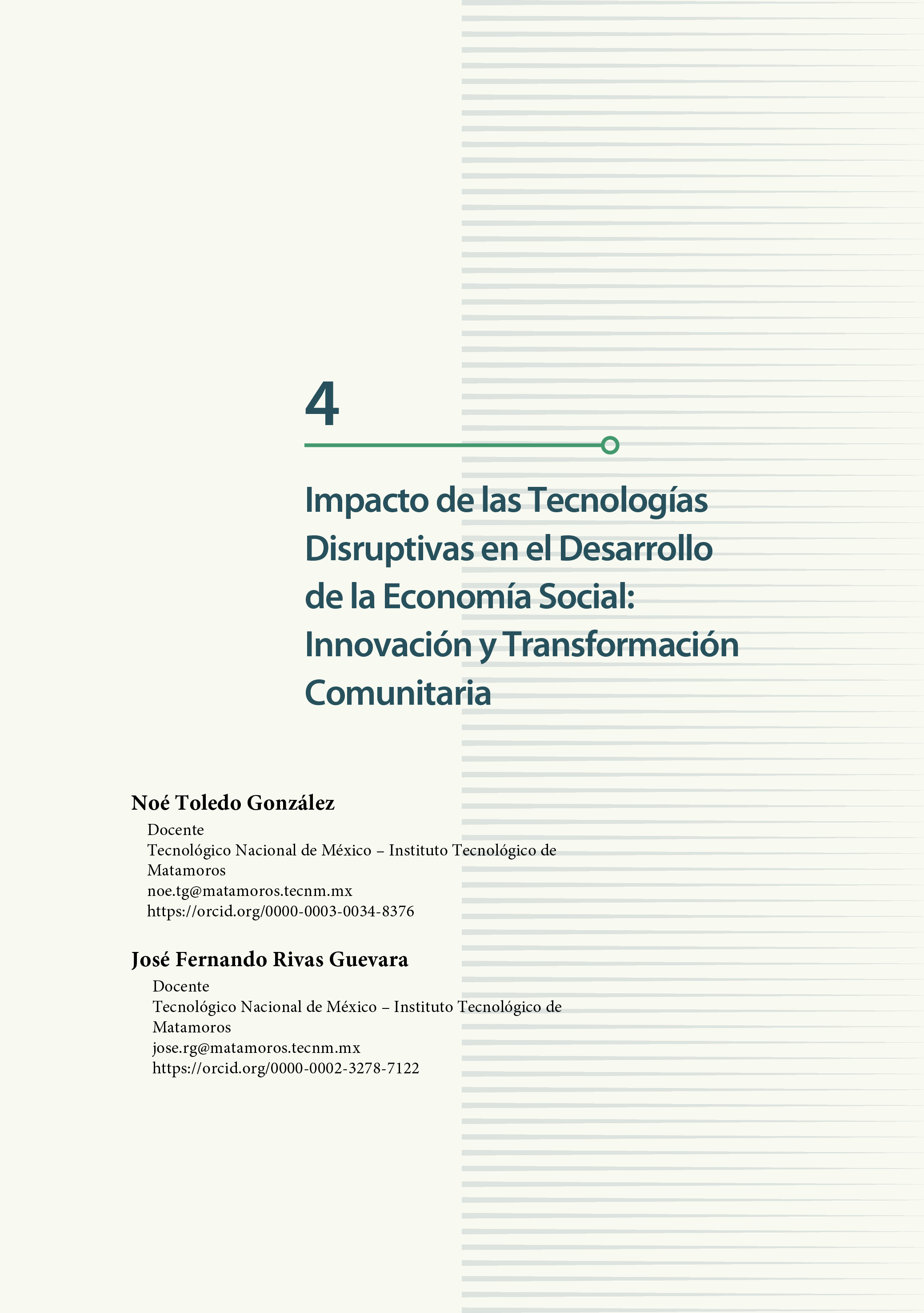 Portada del artículo