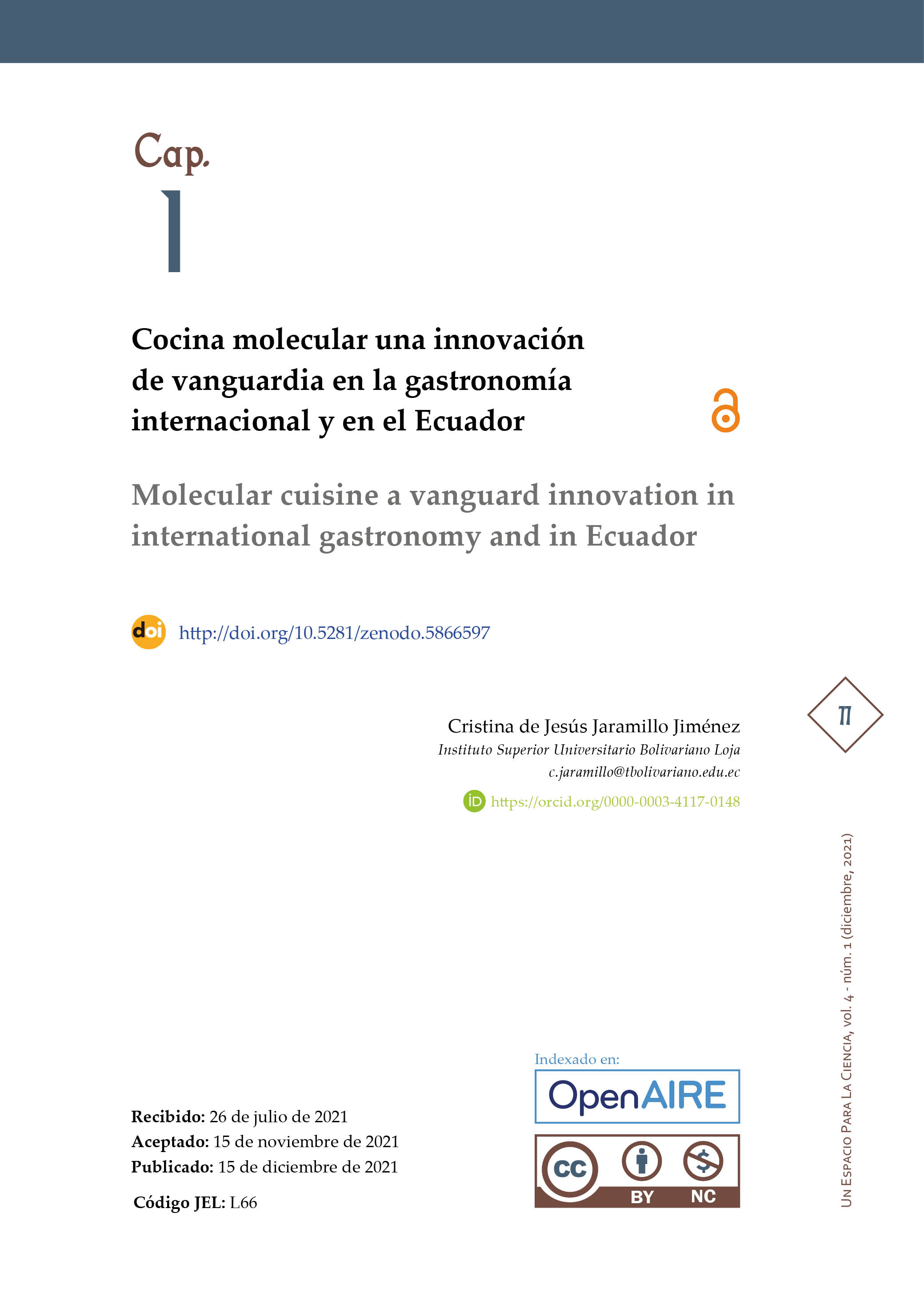 Imagen muestra el título del capítulo y sus autores.